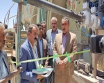 افتتاح طرح گازرسانی به کارخانه آسفالت شهرداری نورآباد